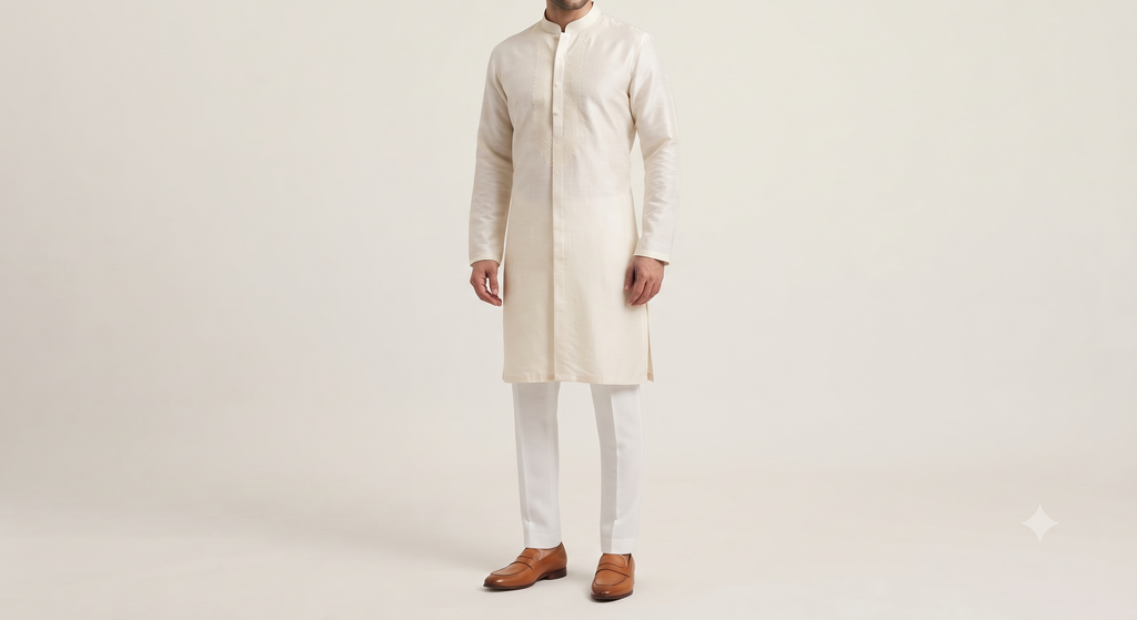 White Pant Pajama
