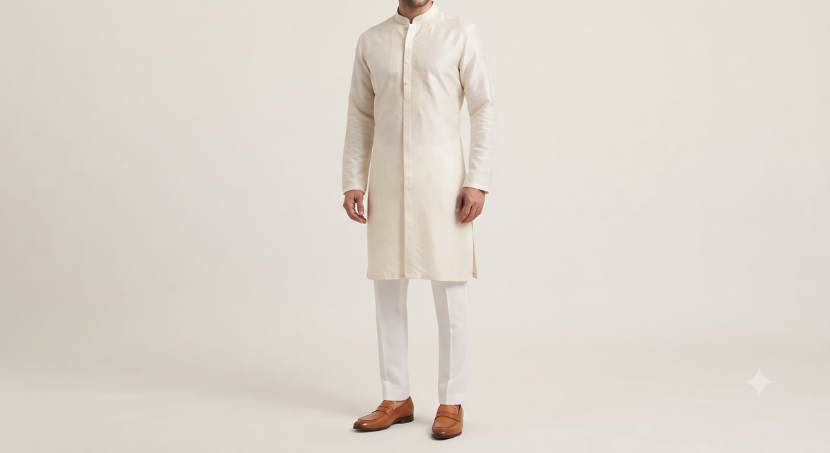 White Pant Pajama