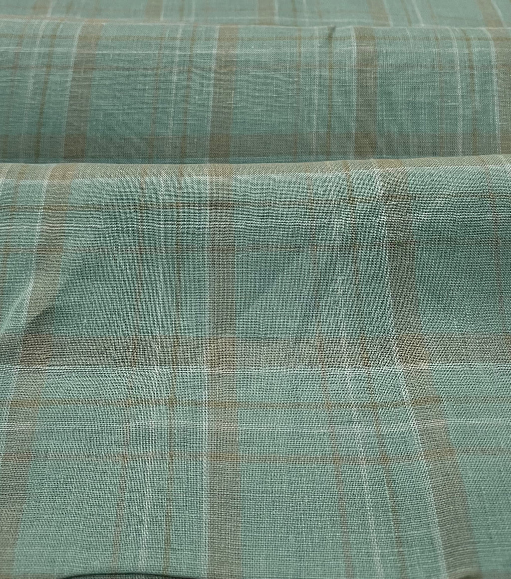 Seafoam Plaid Shirt
