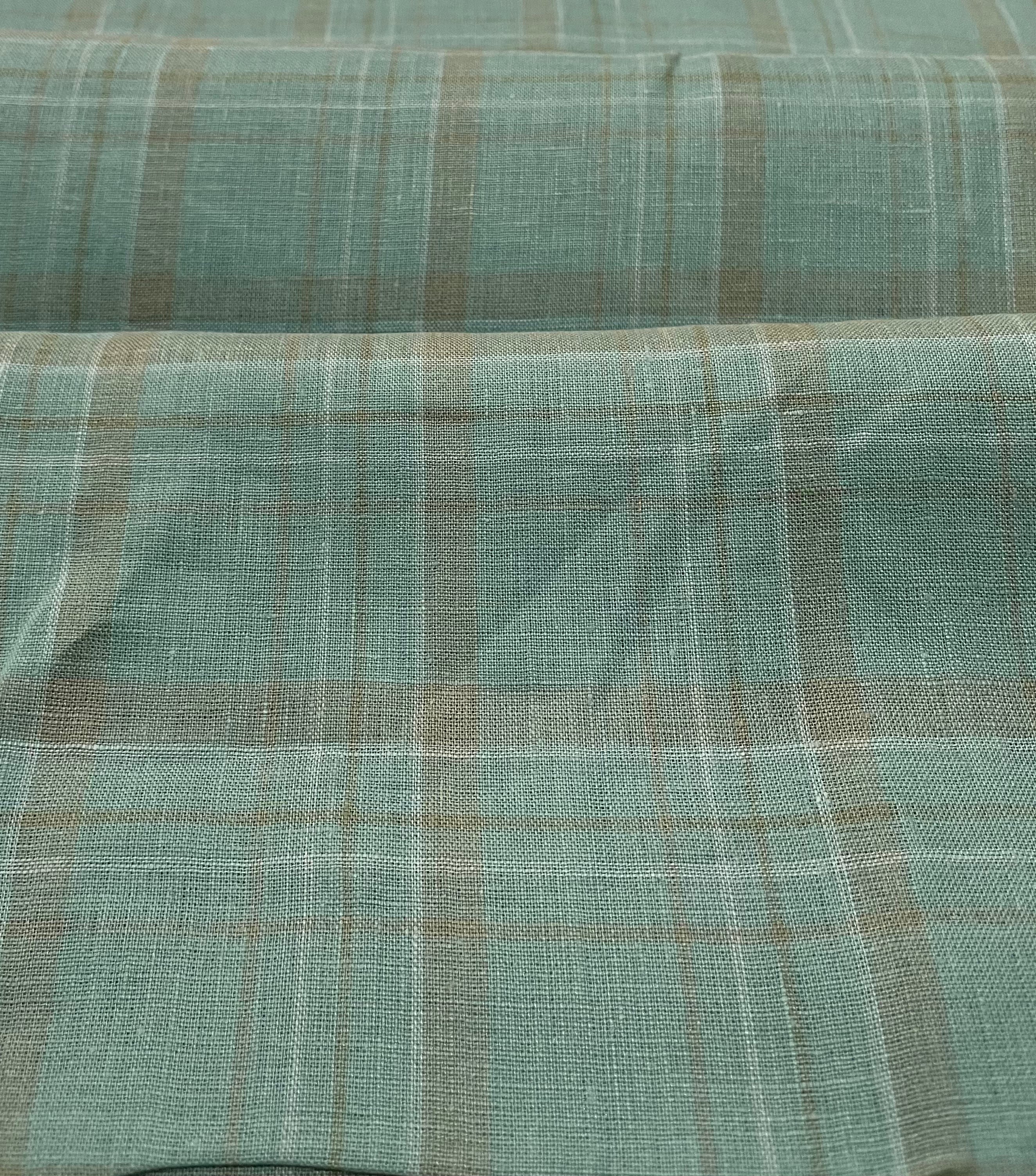 Seafoam Plaid Shirt