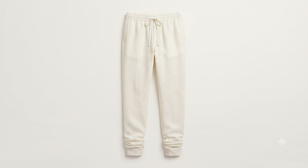 Ivory Churidar Pajama