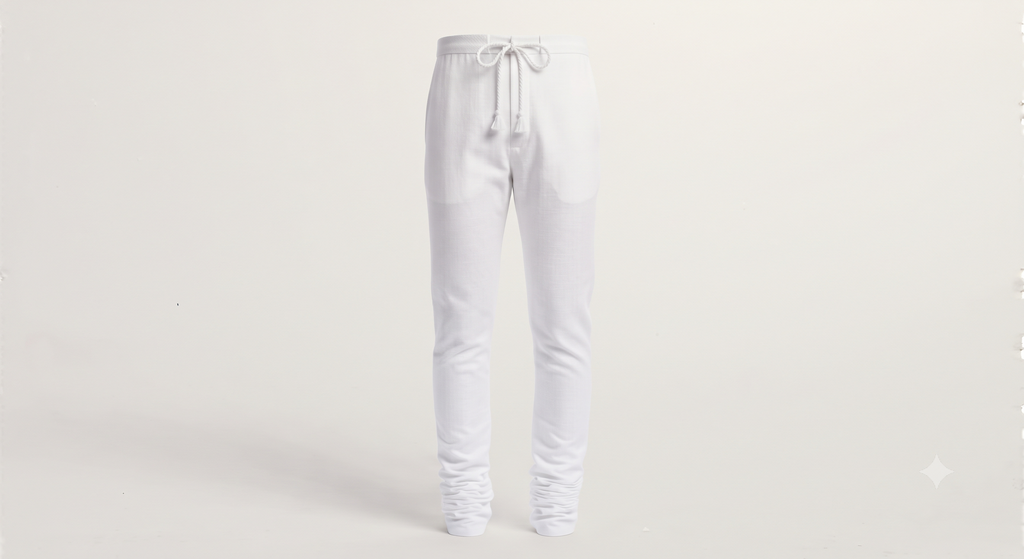 White Churidar Pajama