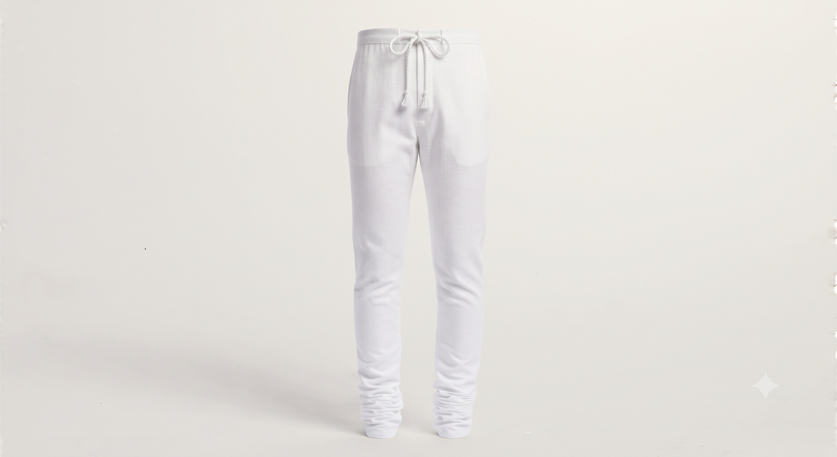 White Churidar Pajama
