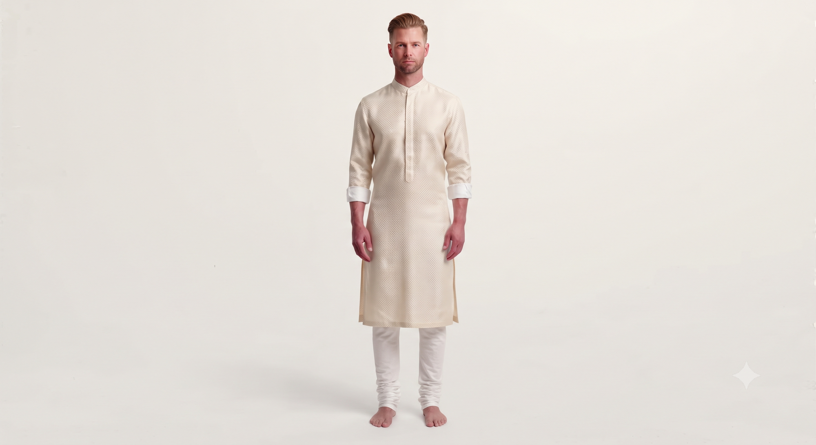 White Churidar Pajama