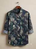 Dark Flora Printed Shirt