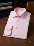 Classic Pink Giza Cotton Everyday Shirt