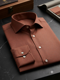 Terracotta Twill Weave Shirt