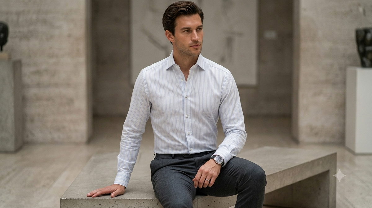 Men’s Classic Striped Shirt