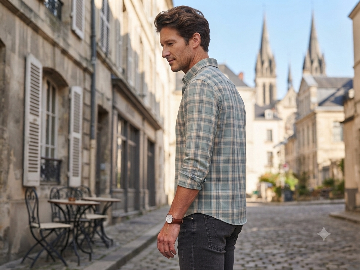 Heritage Twill Checkered Shirt