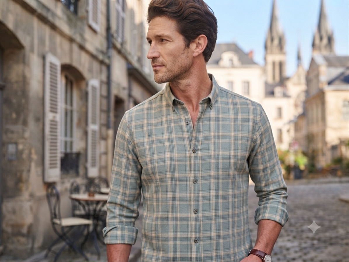 Heritage Twill Checkered Shirt