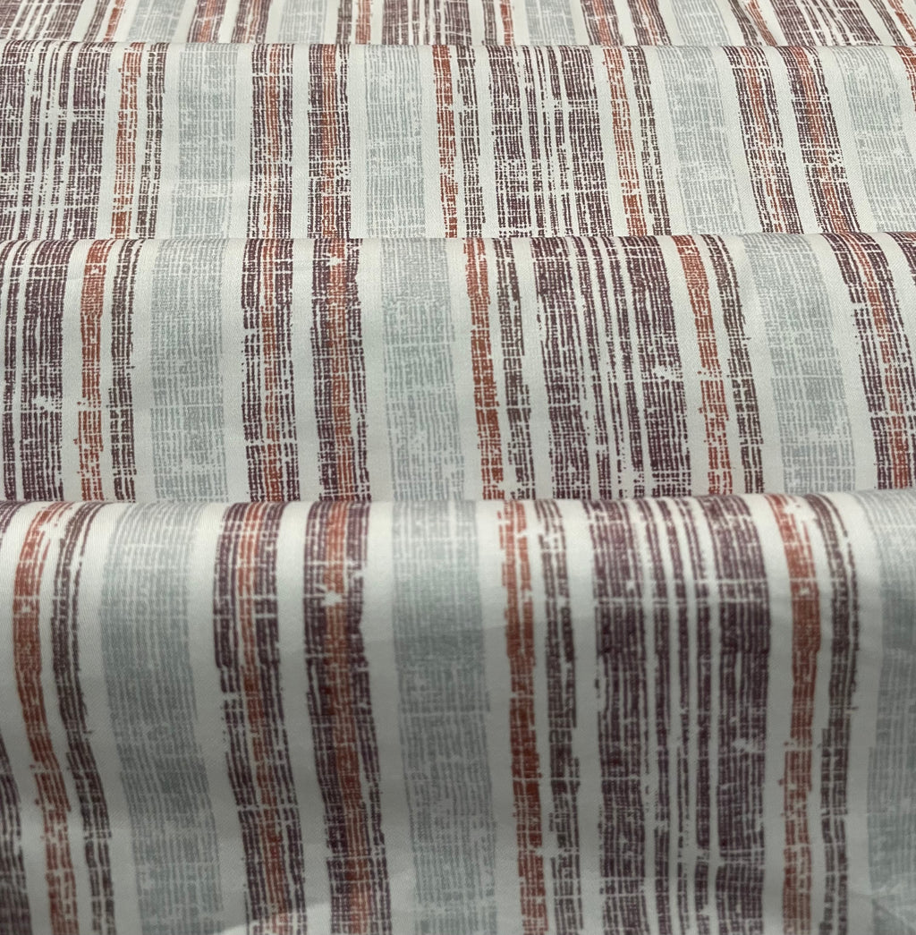 Earth & Ash Textured Stripe Shirt