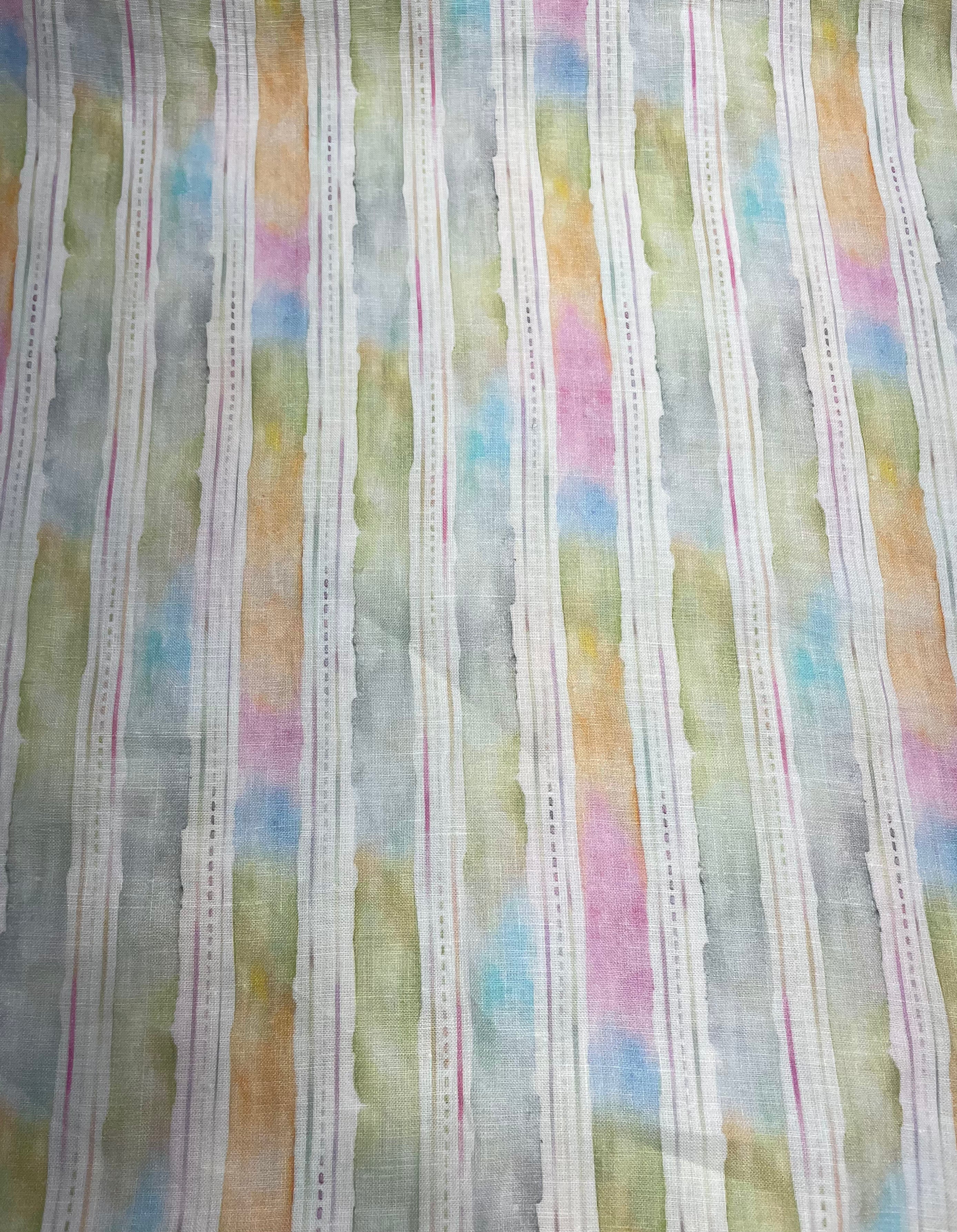 Light Multicolor Brushstroke Kurta