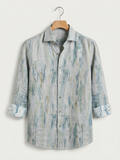 Azure Mist Linen Shirt