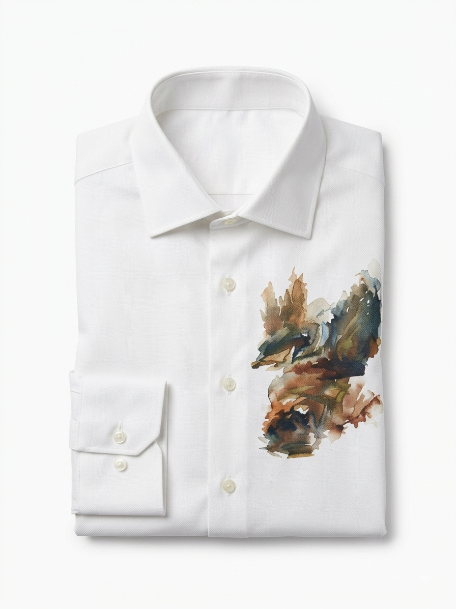 Artiste Giza Cotton Statement Shirt
