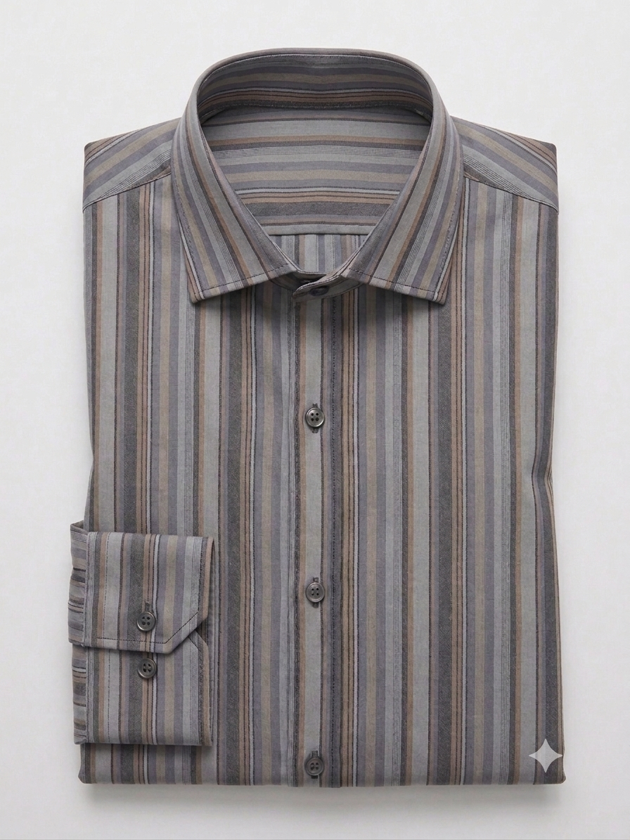 Meridian Tailored Stripe Shirt