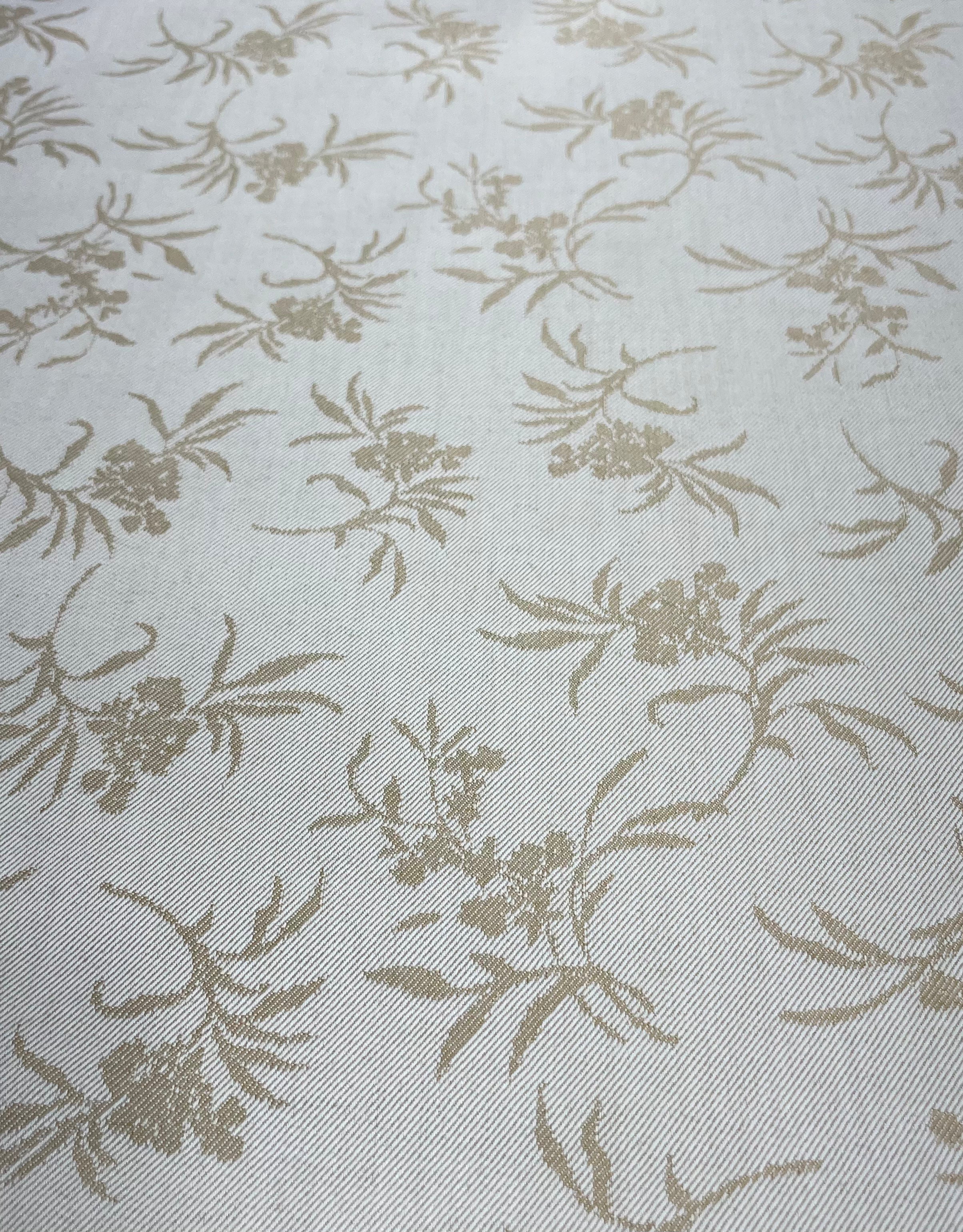Ivory Floral Brocade Bandi Jacket