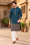 Royal Shikargah Festive Kurta