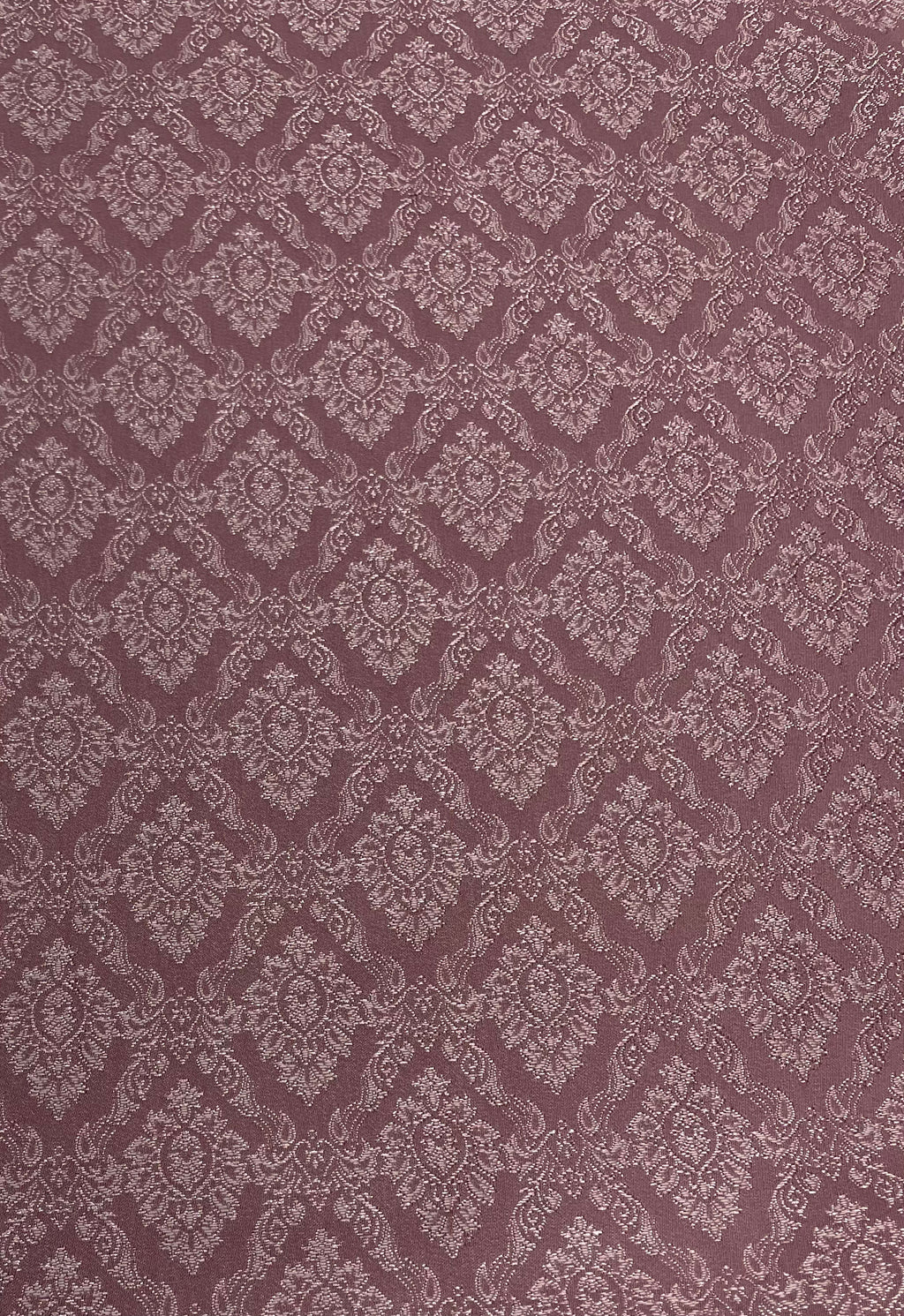 Mauve Damask Brocade Bandi Jacket