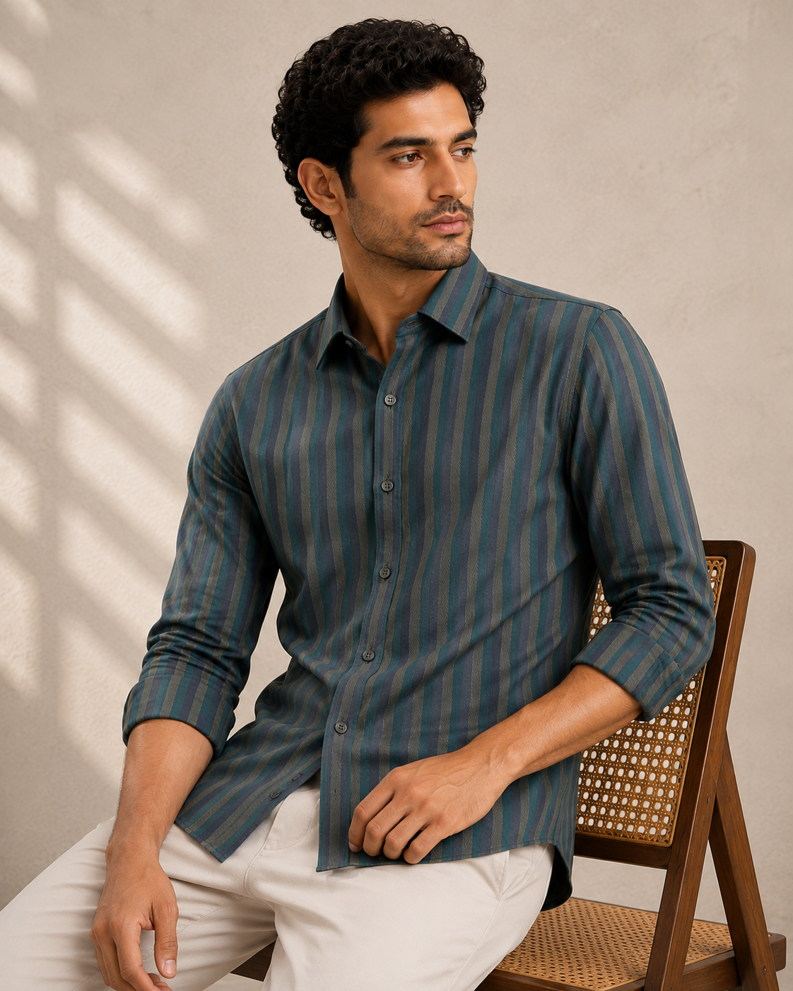 Premium Dobby Stripe Shirt