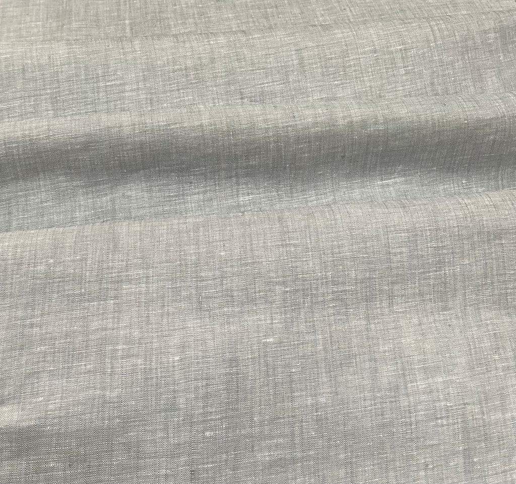 Cloud Grey Linen Shirt