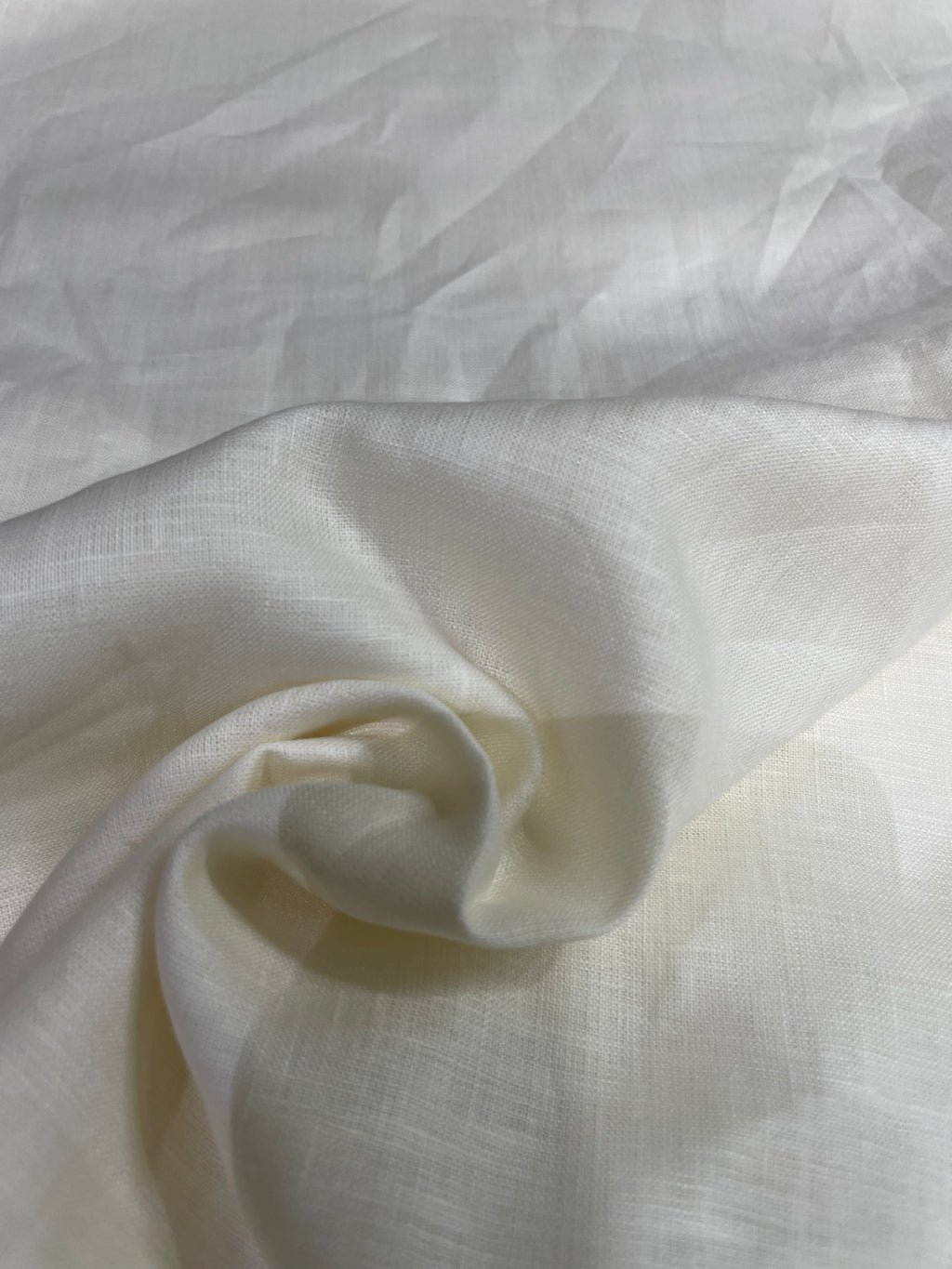 Ivory Cream Linen Shirt