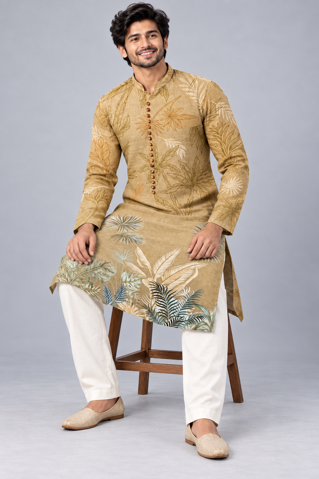 Aranya Botanical Kurta