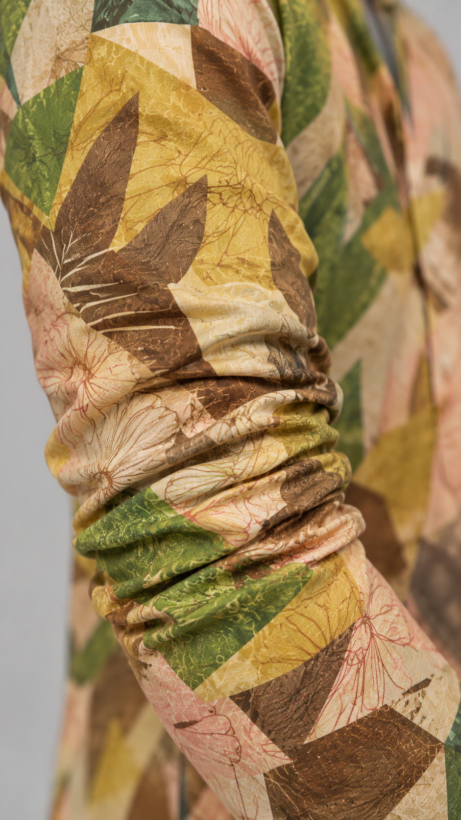 Olive & Amber Printed Kurta