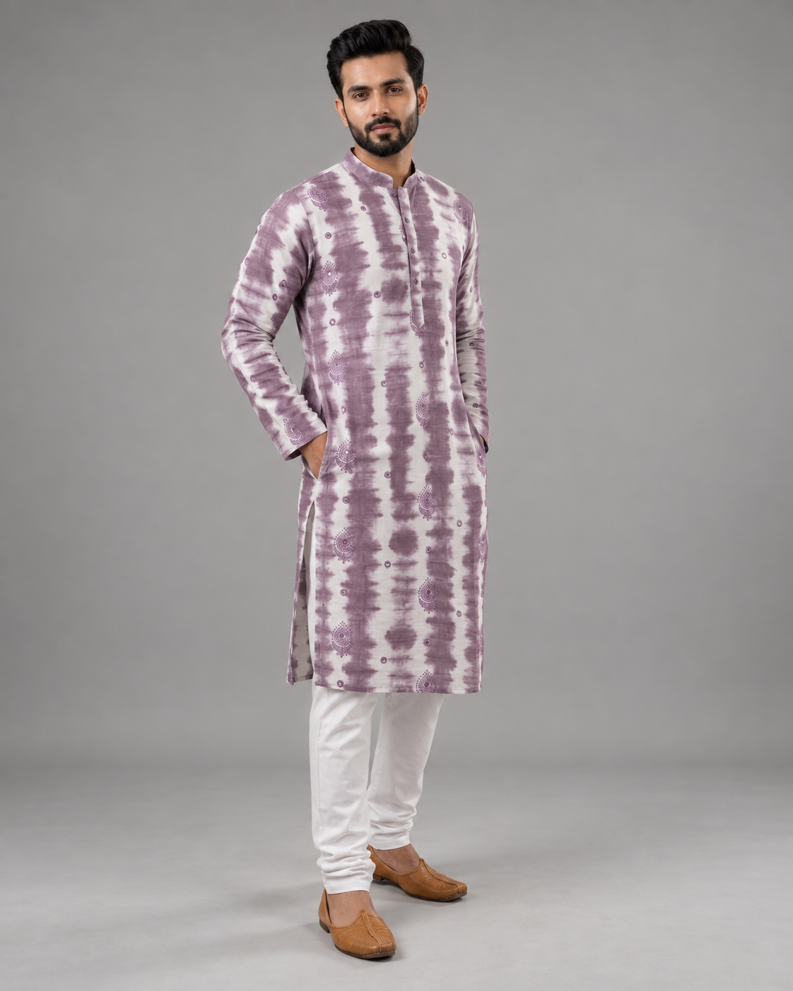 Lavender Mist Festive Kurta