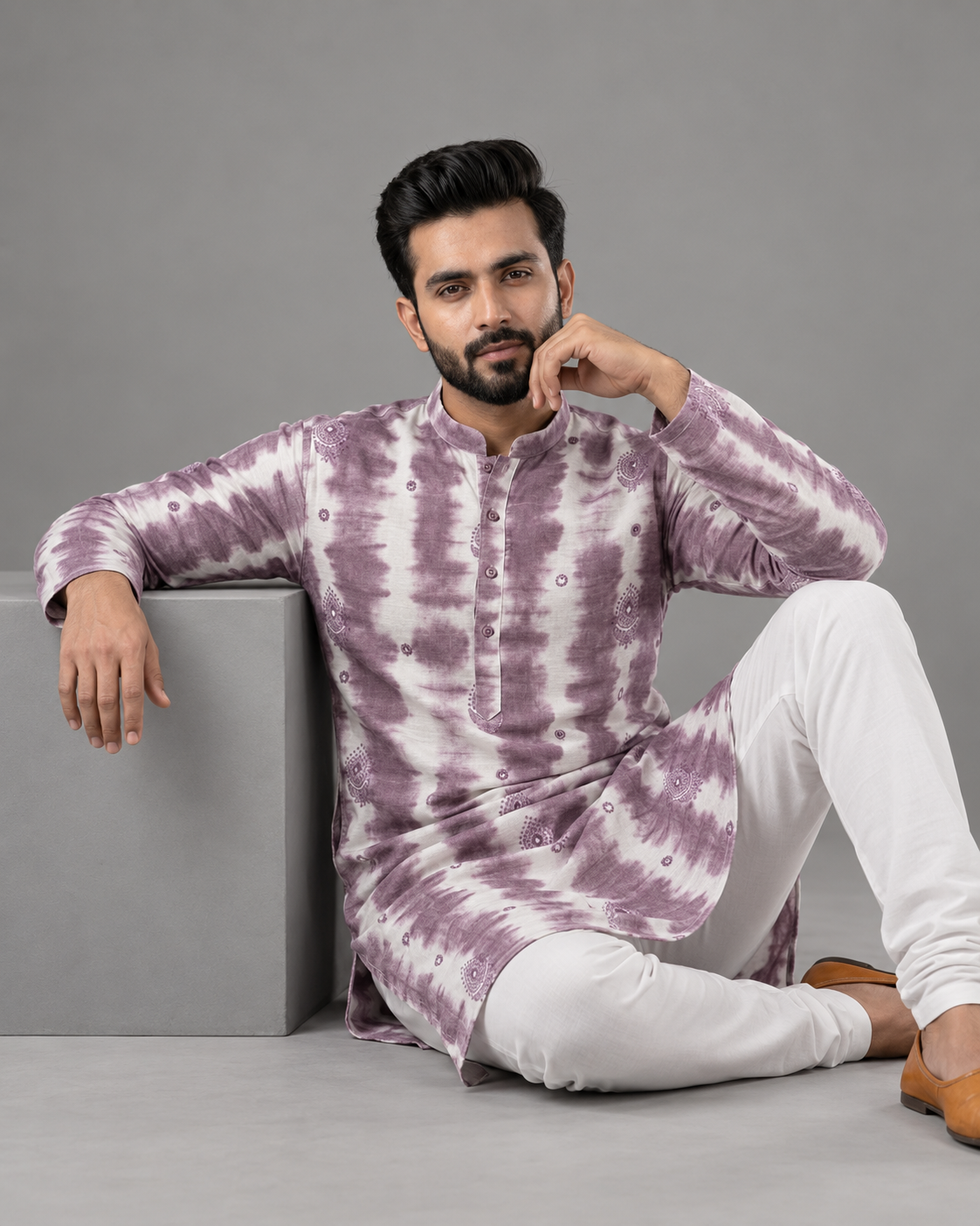 Lavender Mist Festive Kurta