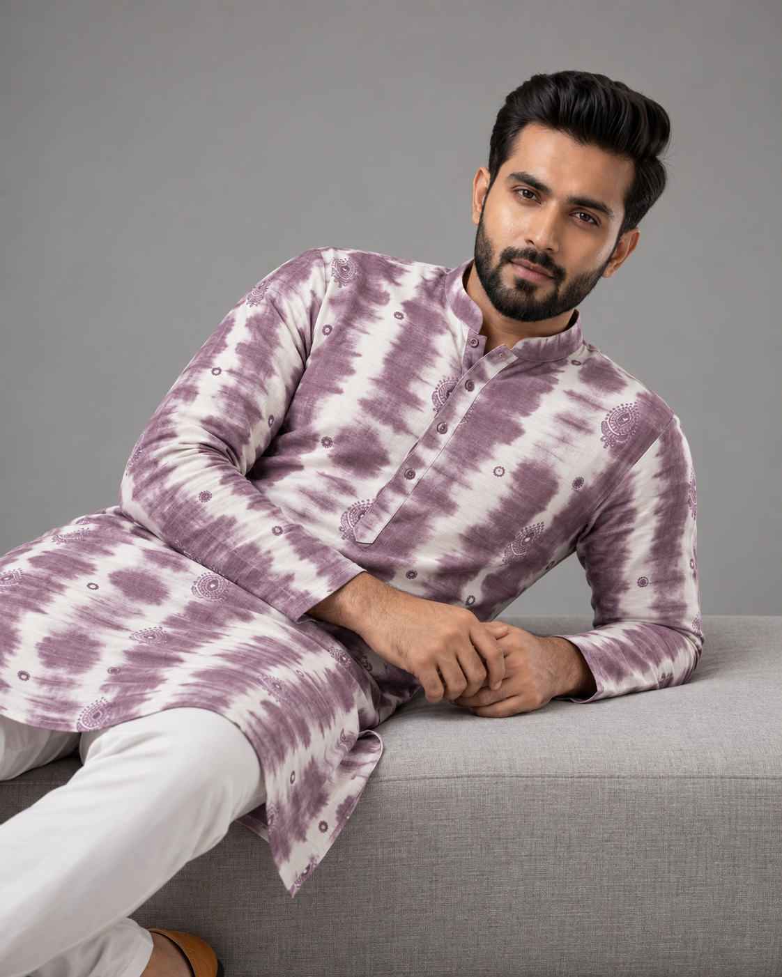 Lavender Mist Festive Kurta