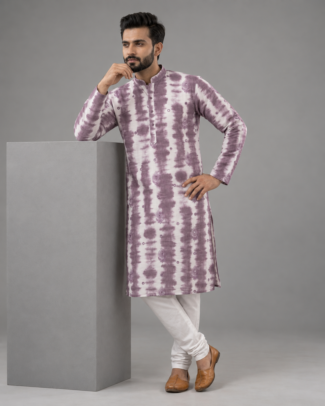 Lavender Mist Festive Kurta