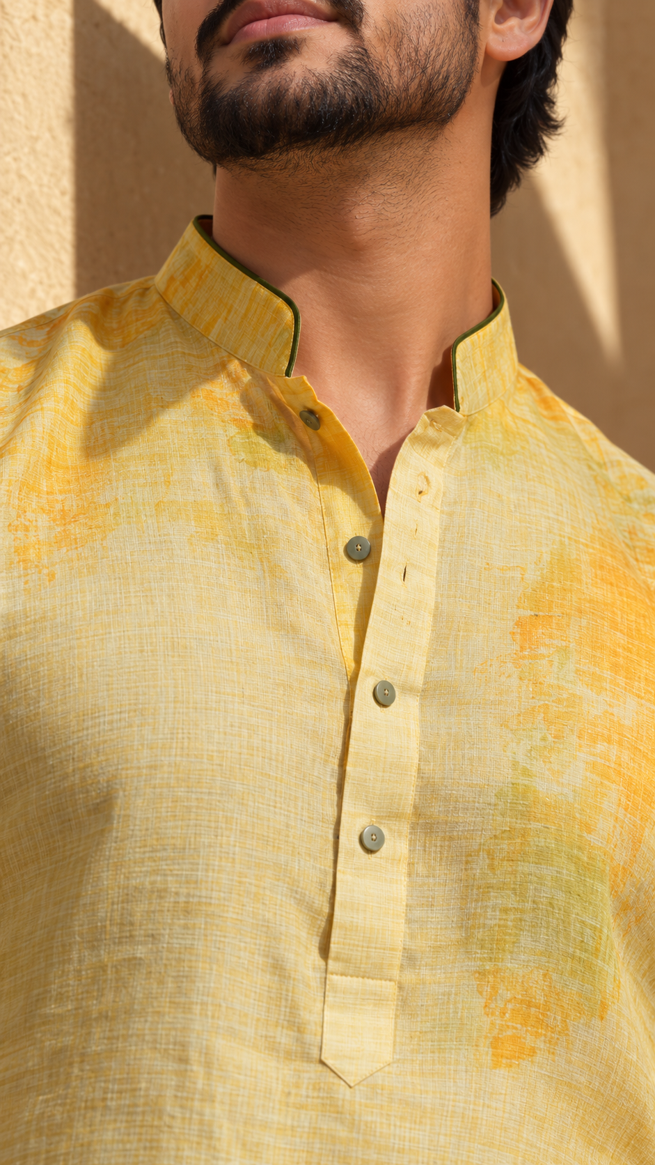 Sunrise Valley Linen Kurta