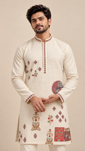 Heritage Peacock Kurta
