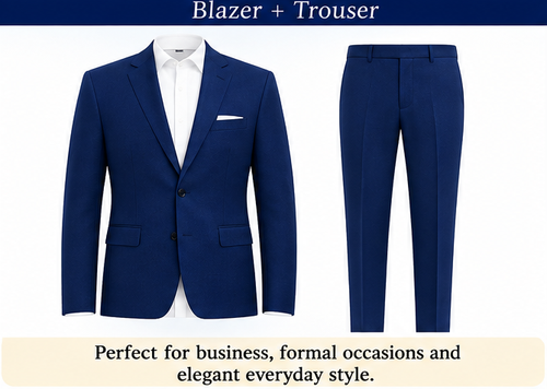 Two Piece (Blazer + Trouser)