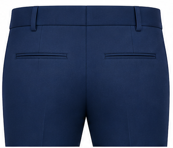 Double Pocket with welt and no button