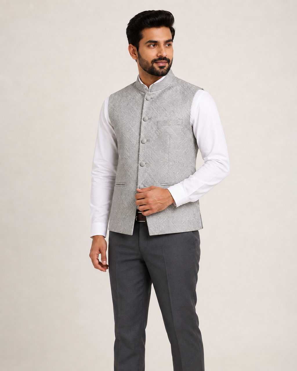 Brocade Jaquard Jacket