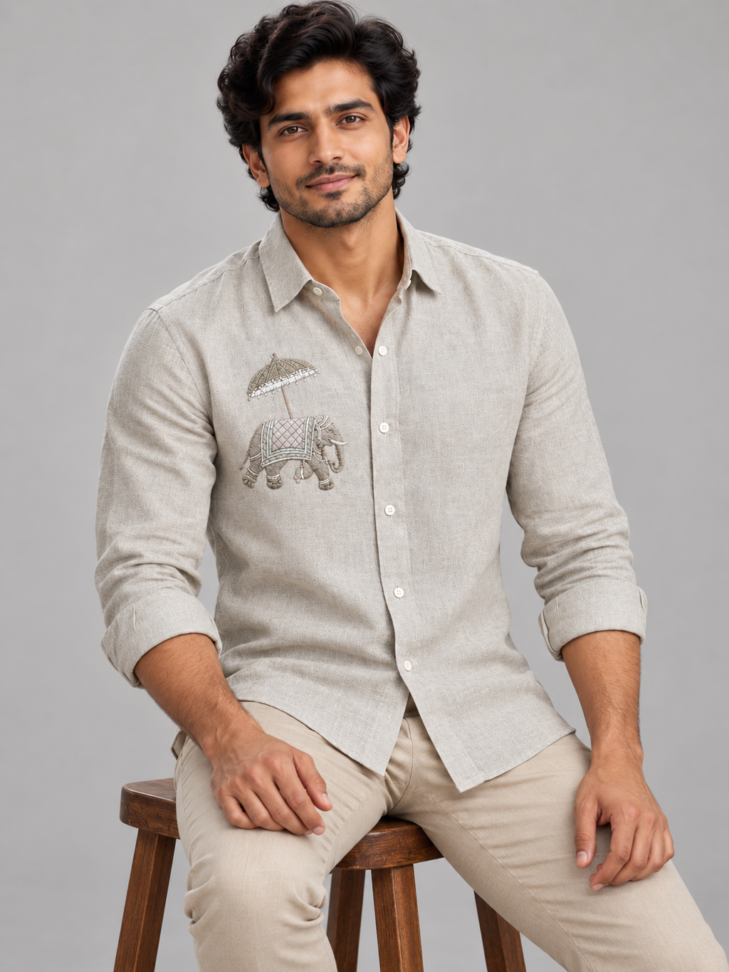 Gajraj Linen Shirt