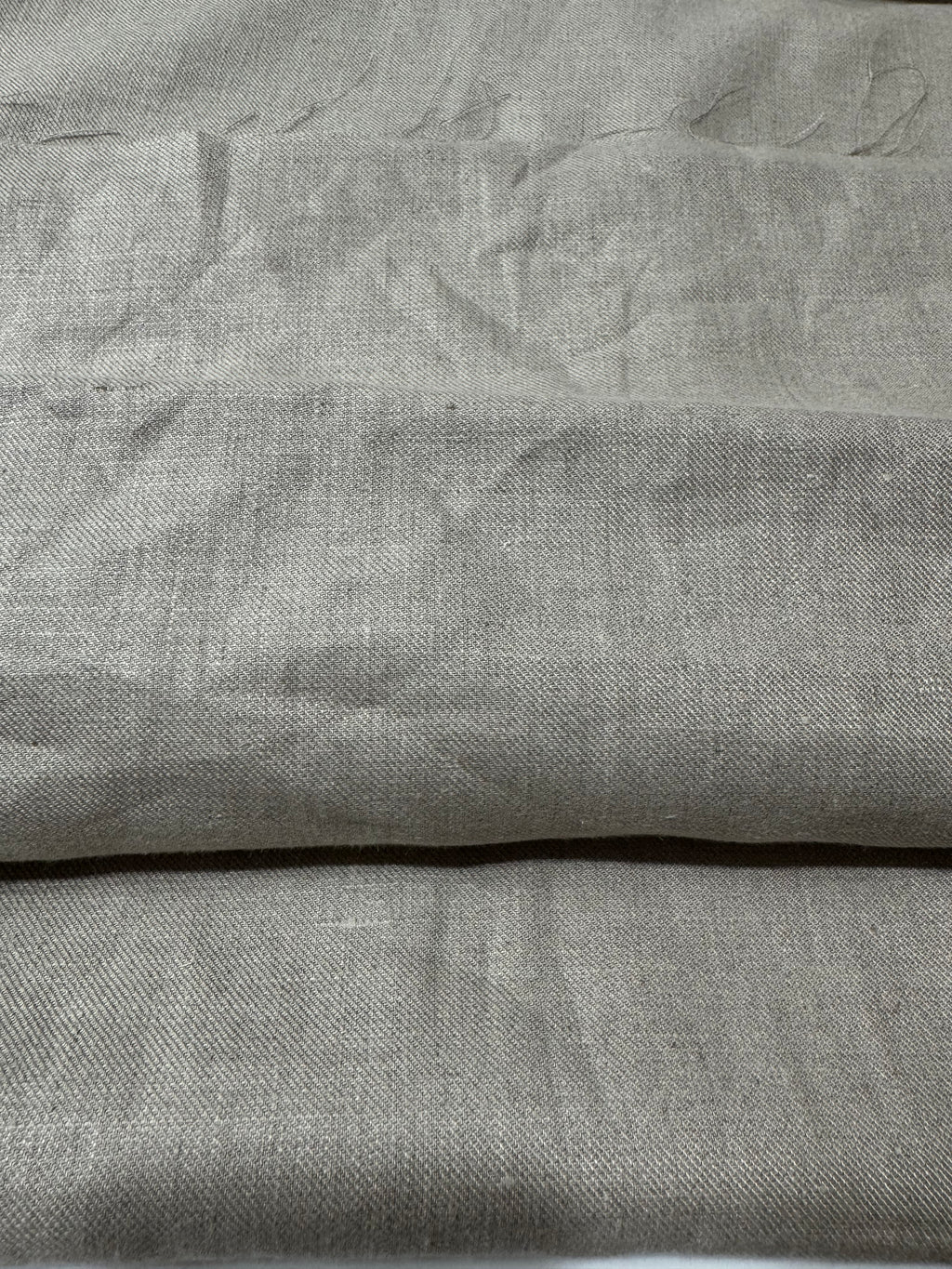 Natural Oatmeal Linen Blazer