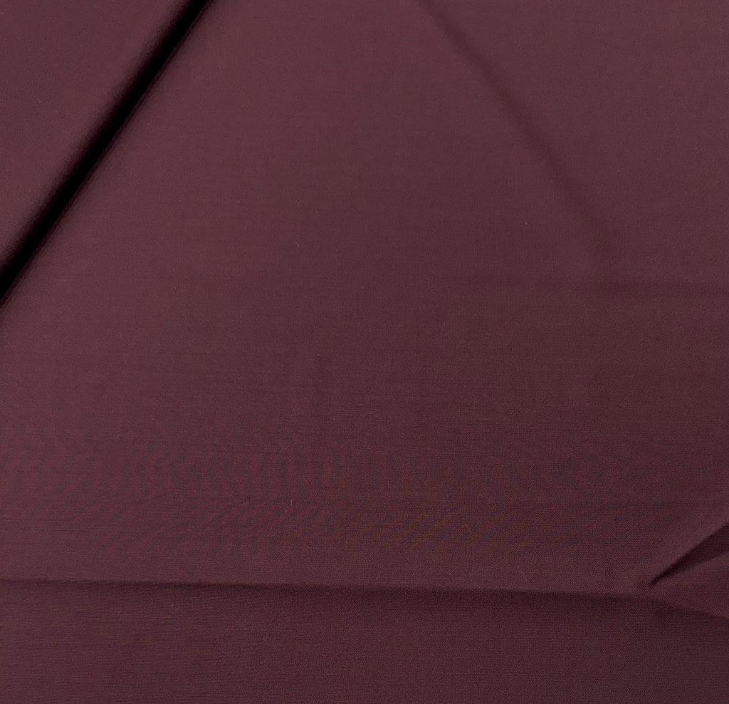Rich Maroon Wool Blend Suit