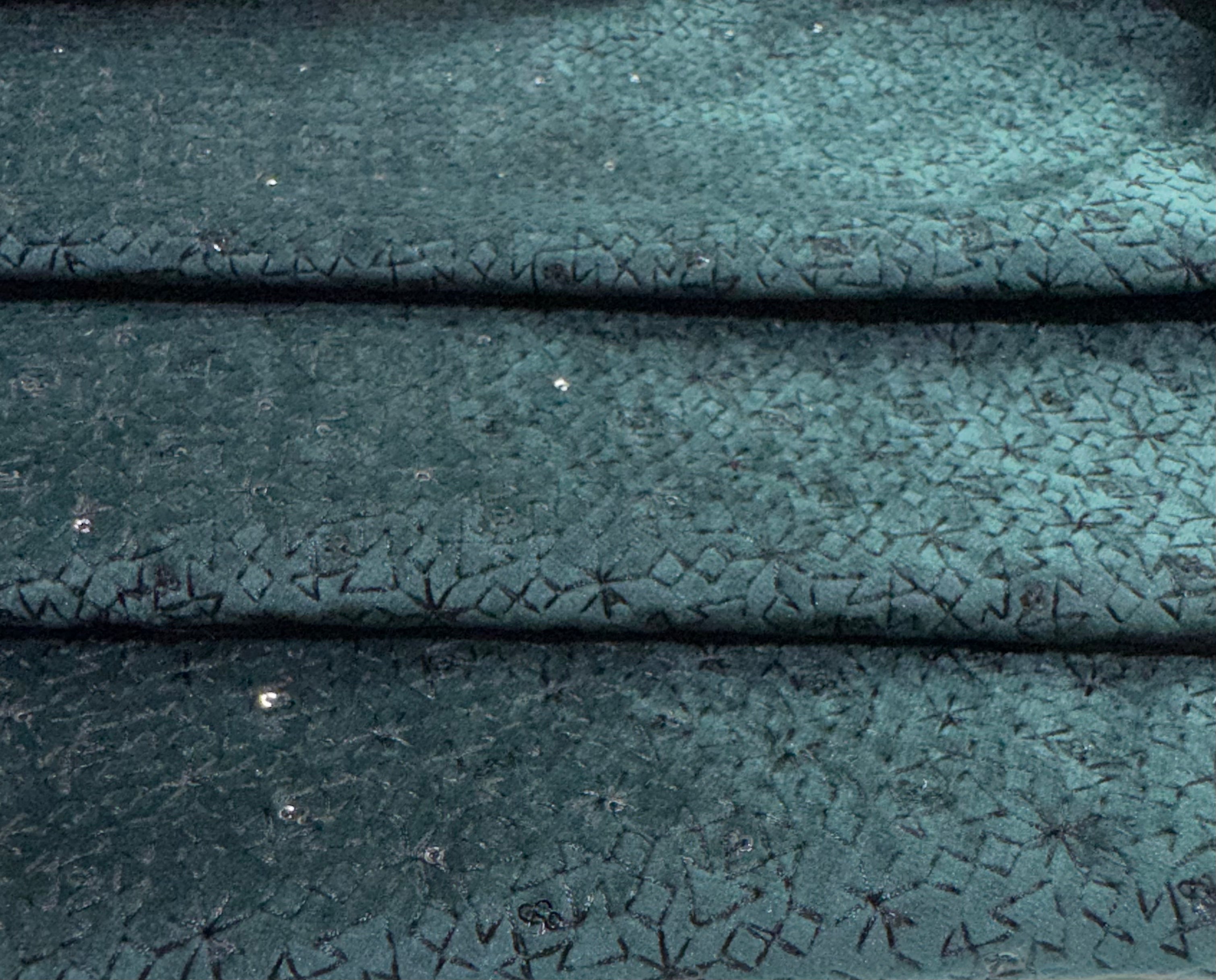 Emerald Starburst Embroidered Bandi