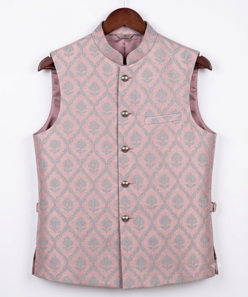 Muave Damask Jacket