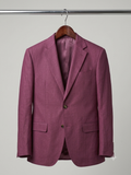 Plum Mauve Linen Blazer