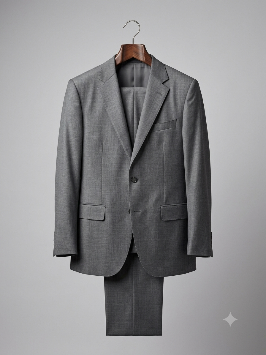 Executive Grey Tailored Suit