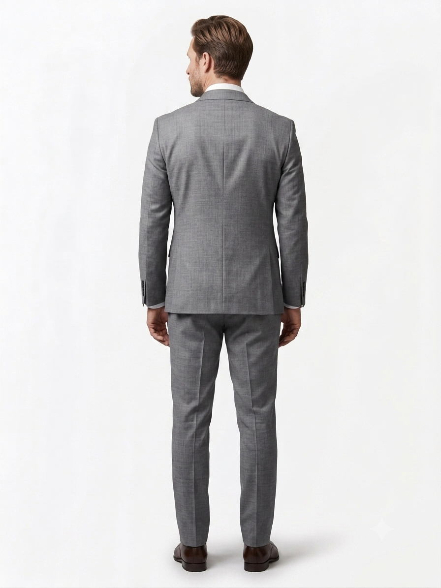 Executive Grey Tailored Suit
