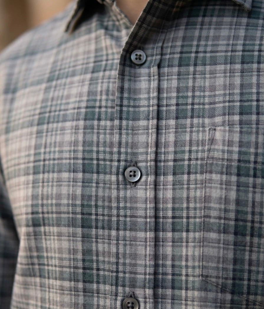 Sage Grid Shirt