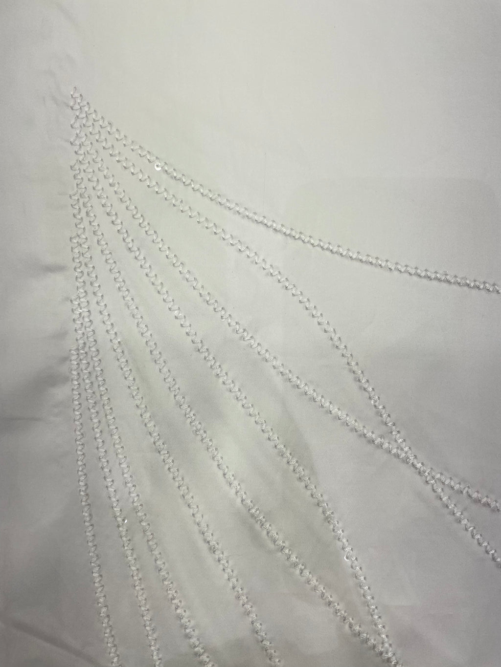 White Embellished Party Shirt