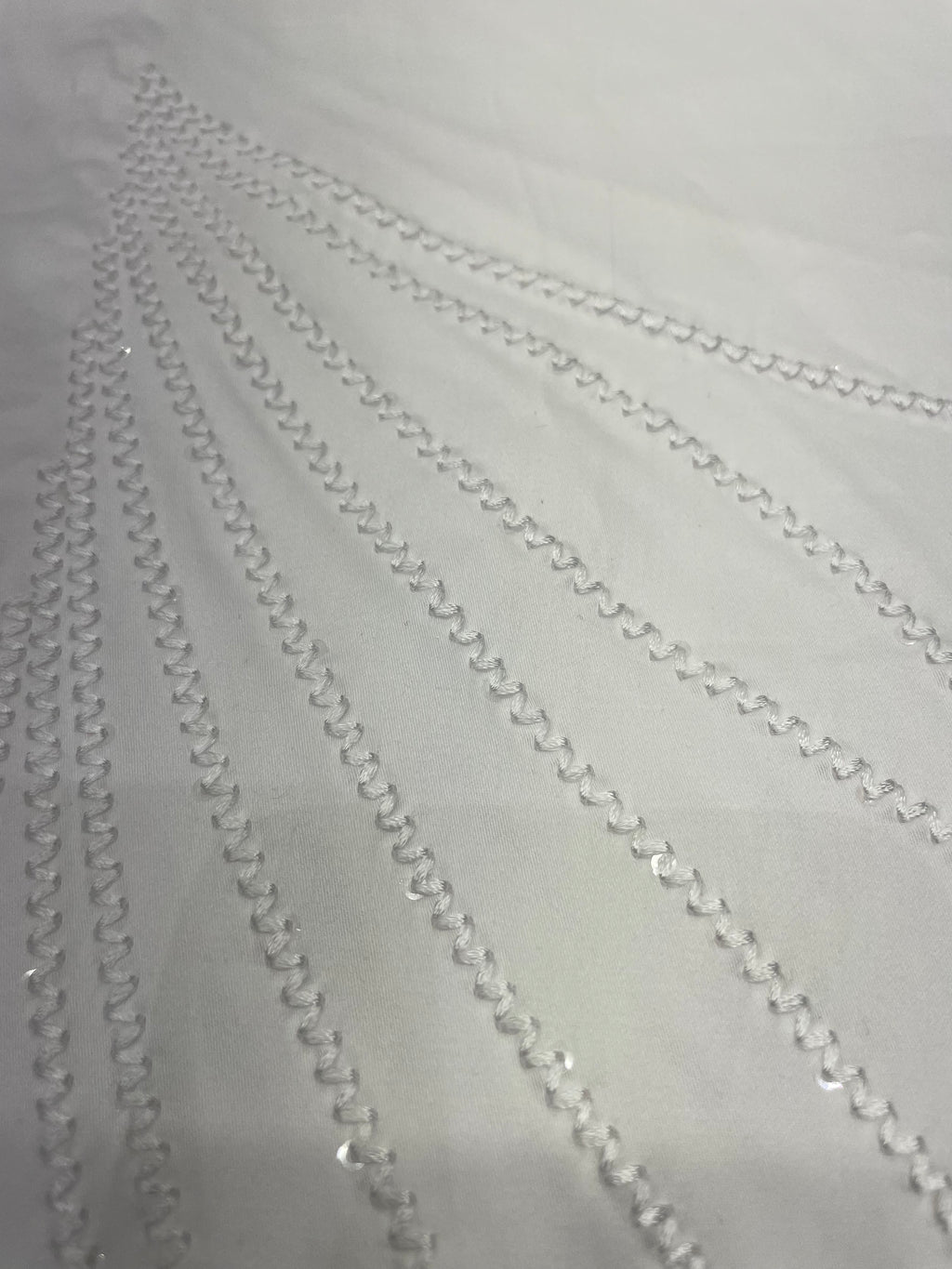 White Embellished Party Shirt