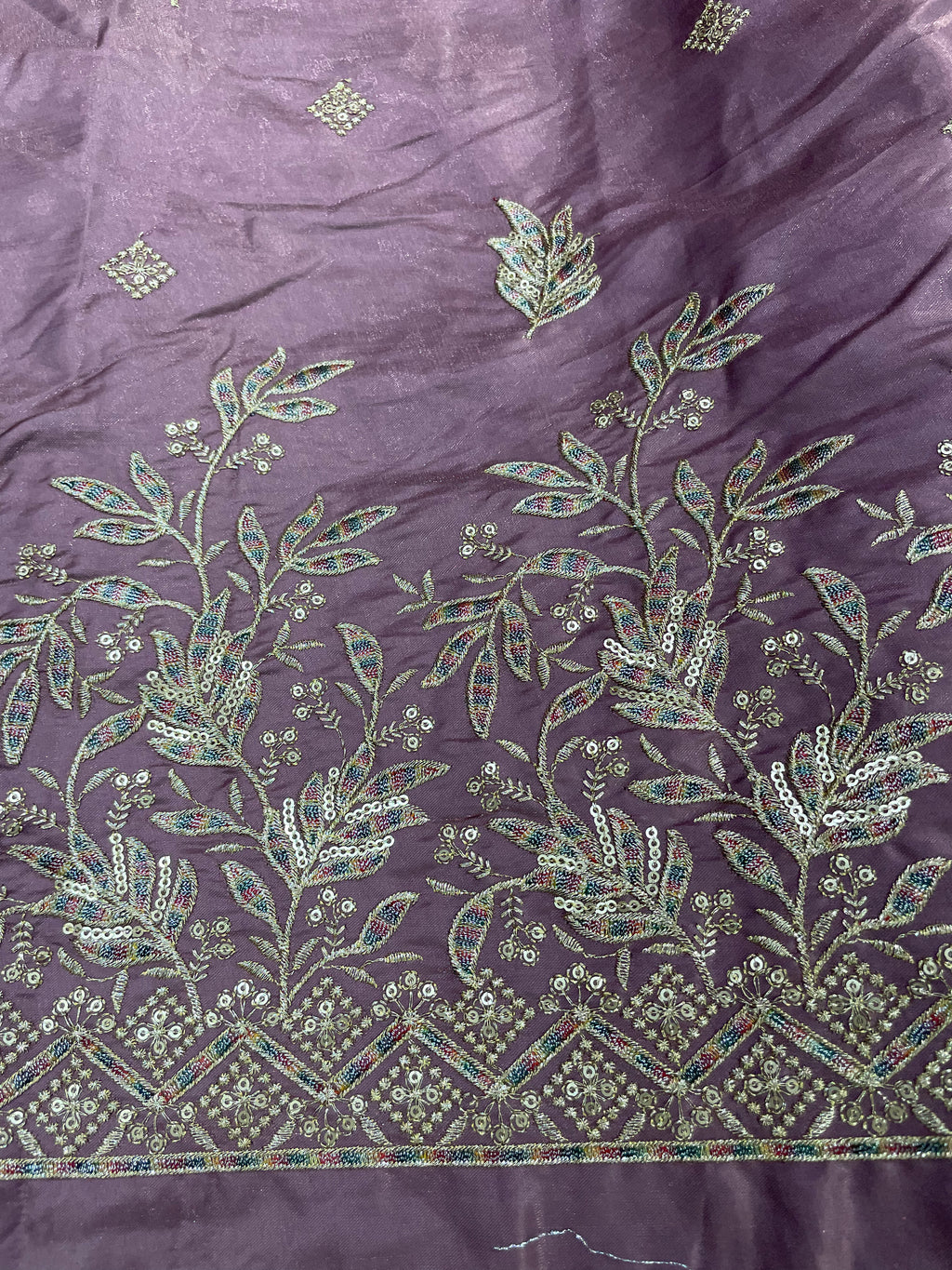 Twilight Lilac Embroidered Kurta