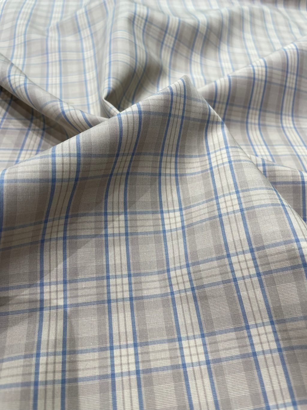 Oatmeal & Slate Heritage Check Shirt