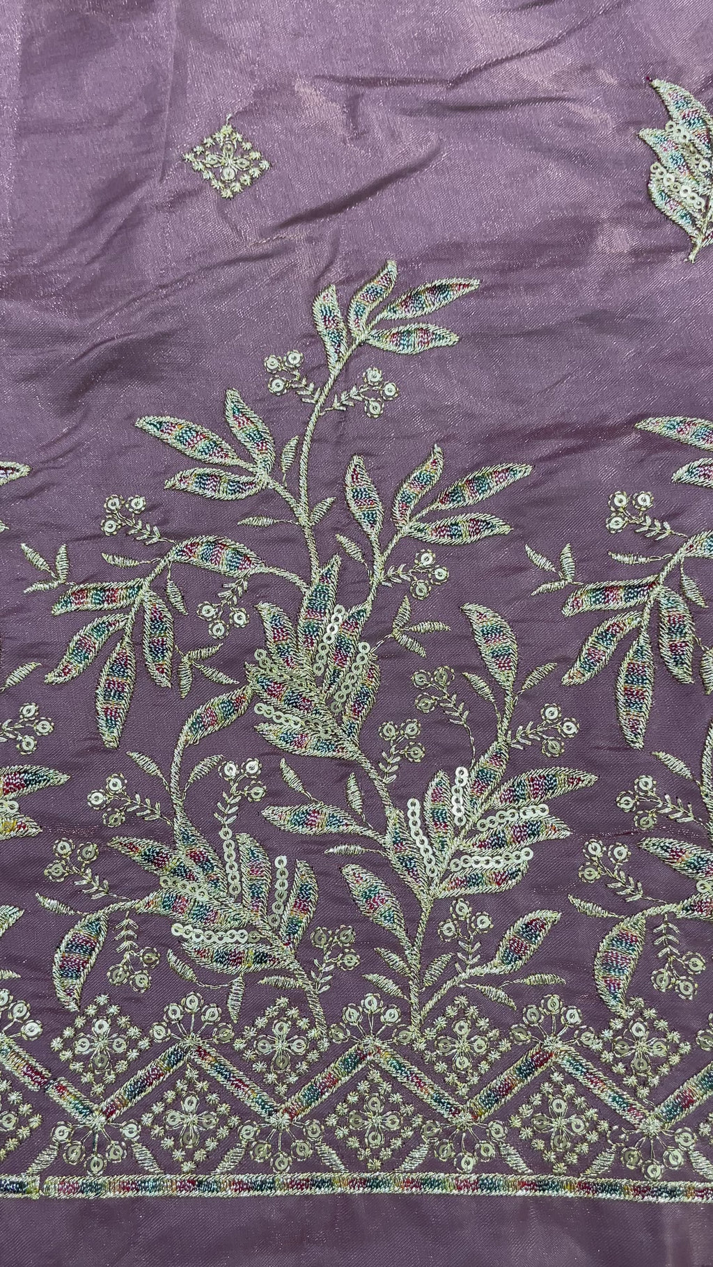 Twilight Lilac Embroidered Kurta